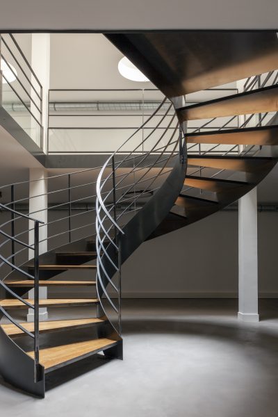 Escalier hélicoïdal Université